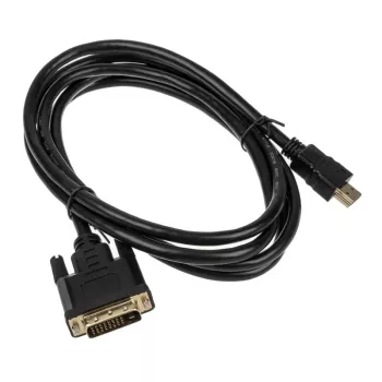 Adattatore cavo video Akasa AK-CBHD06-20BK 2m DVI-D HDMI nero