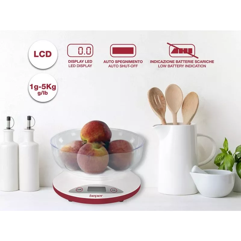 Bilancia da cucina Beper BP.802