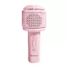 Microfono Denver KMS-30 rosa microfono con altoparlante BT per karaoke