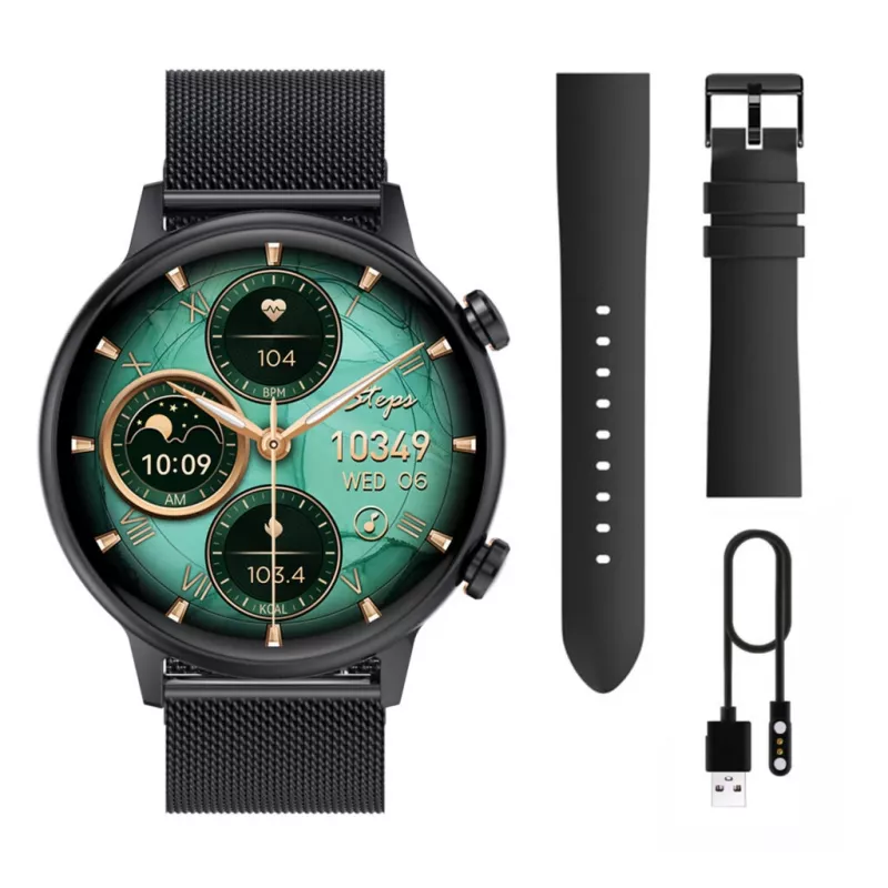 Smartwatch Manta Alexa Mini SWU502BK nero