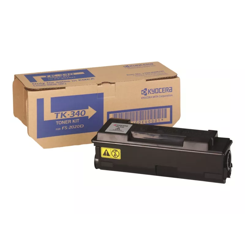 Kyocera TK-340 cartuccia di toner (1T02J00EUC), nera, 12000 pagine