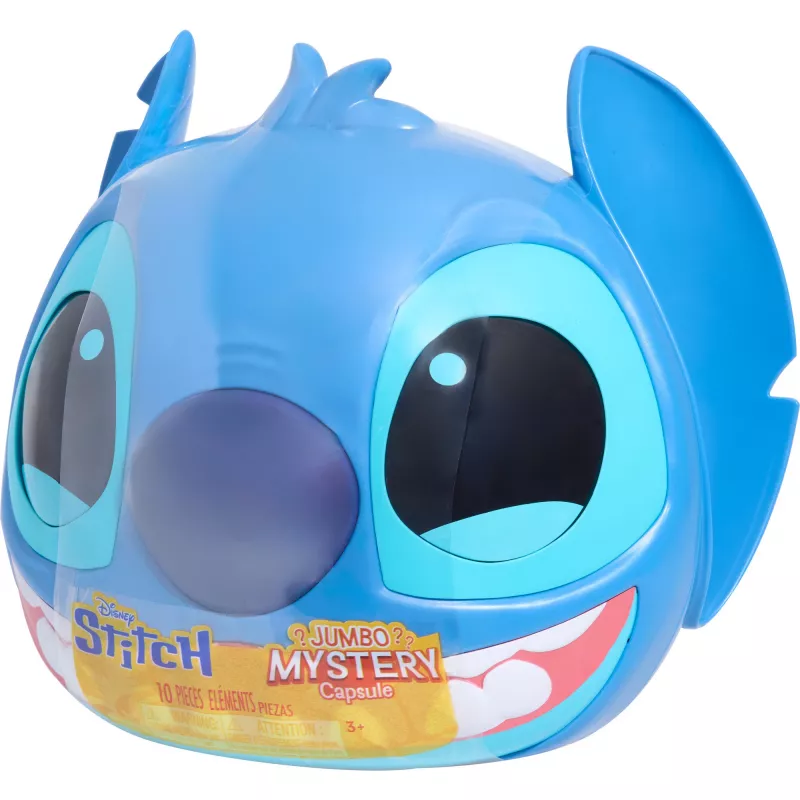 Disney Stitch Jumbo Mystery Capsule, figura giocattolo