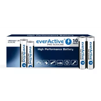 Batteria alcalina monouso everActive LR0310PAK AAA 1,5 V 1250 mAh confezione da 10