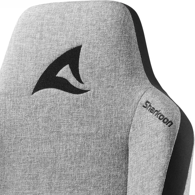 Sedia da gaming Sharkoon SKILLER SGS40 rivestimento in tessuto schienale grigio