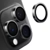 Vetro di protezione per fotocamera Torras per iPhone 16 Pro Max — Lensguard, nero