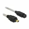 Cavo FireWire A/B DeLOCK 82589 2,0 m grigio connettore maschio/connettore maschio