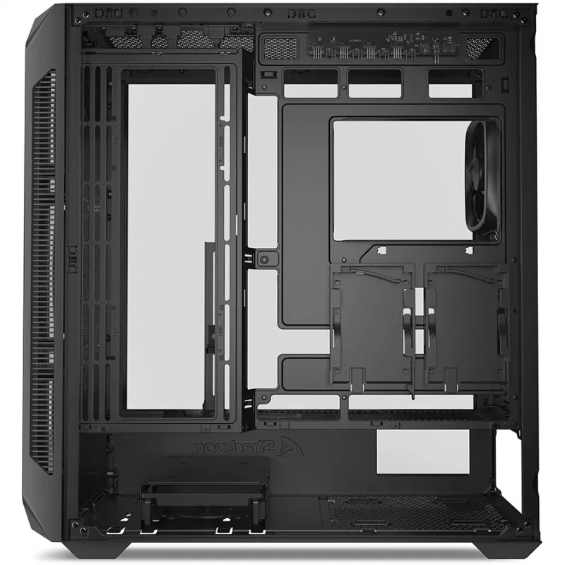 Case PC Sharkoon AK5G RGB Midi Tower nero