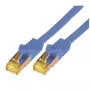 Cavo di rete M-Cab 7,5 m RJ-45 Cat7 blu S/FTP