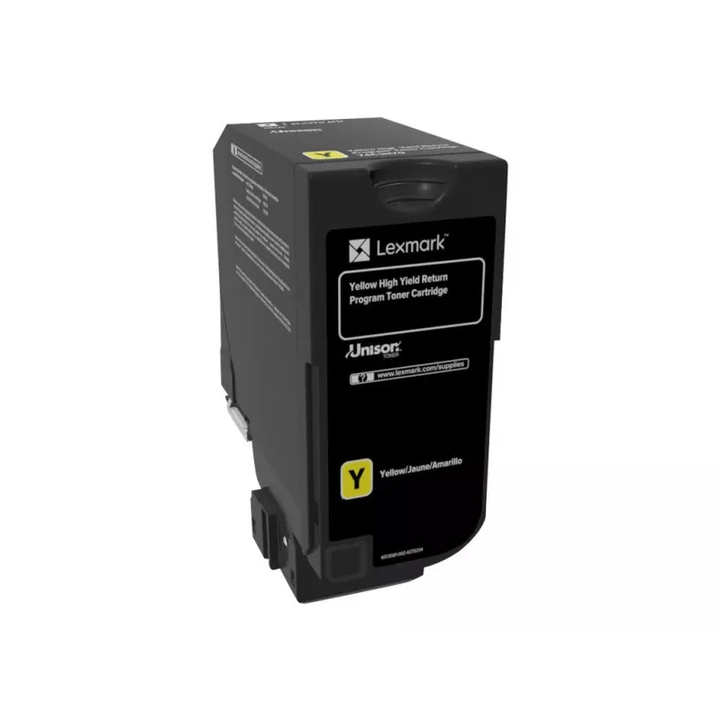 LEXMARK 74C2HY0 cartuccia toner Lexmark 74C2HY0 giallo 12.000 pagine CS725de / CS725dte