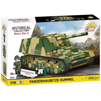 Set da costruzione Cobi Panzerhaubitze Hummel 1118 pezzi kit di montaggio