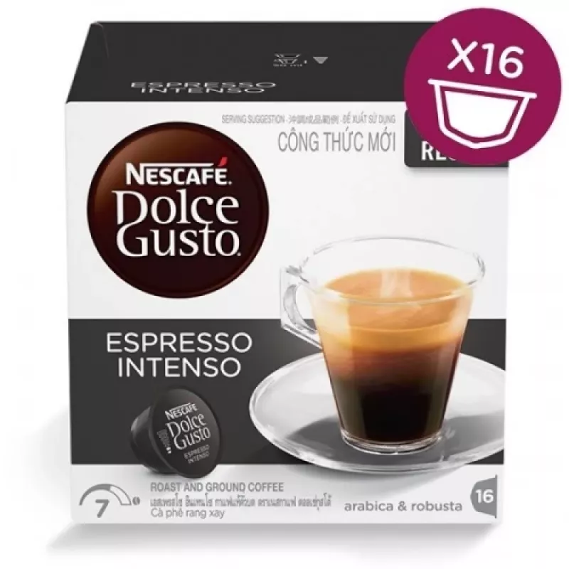 Nescafe Dolce Gusto Espresso Intenso caffè, 16 capsule