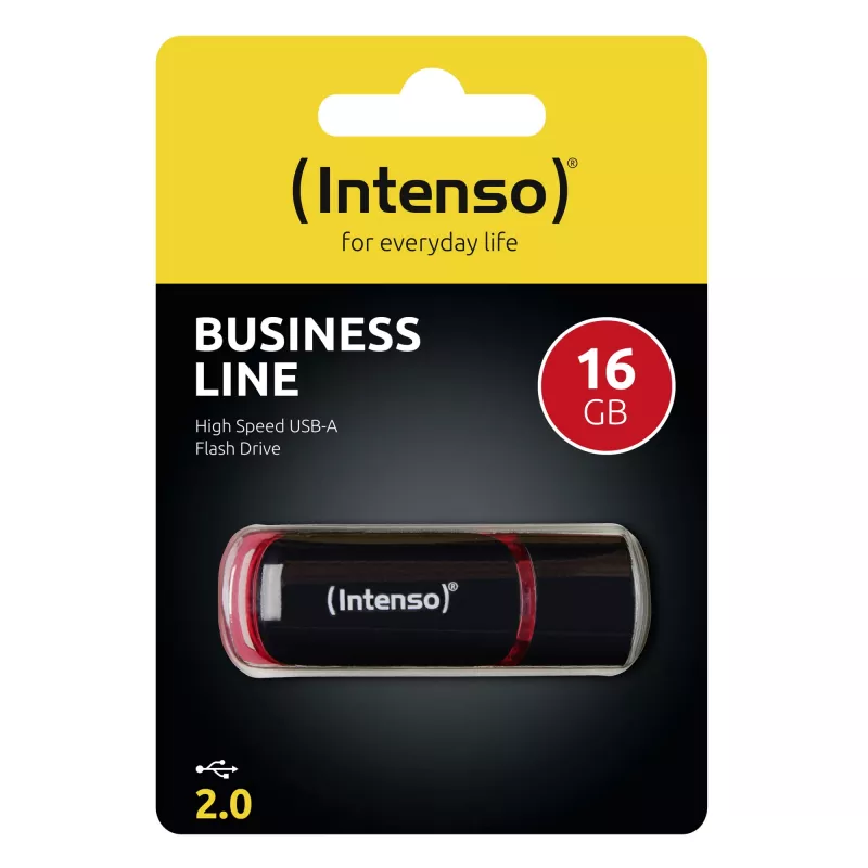 Chiavetta USB Intenso 16 GB USB Type-A 2.0 Nero Rosso