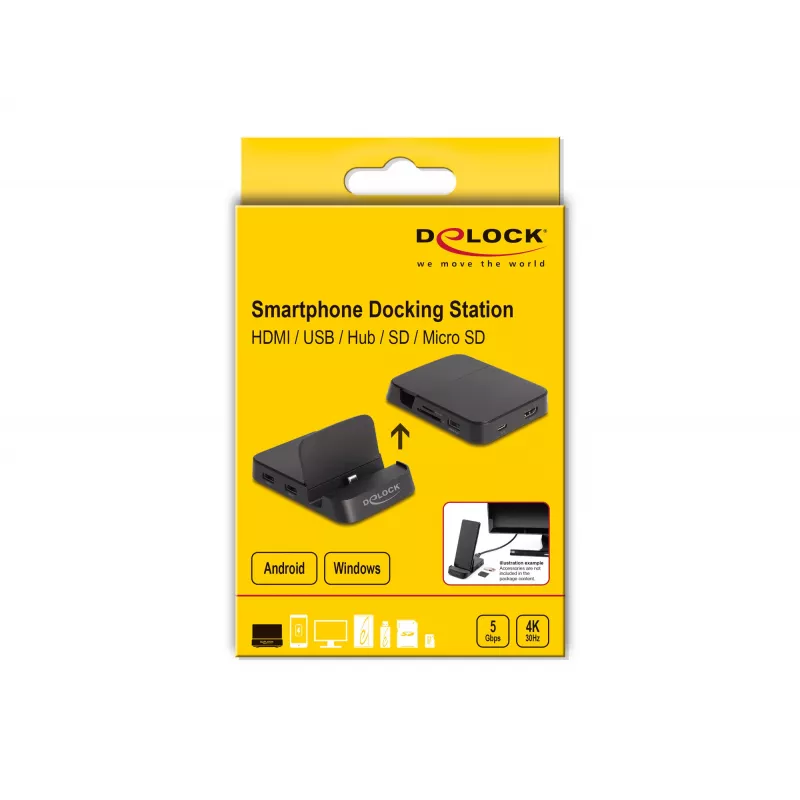 Docking station per smartphone DeLOCK 88018