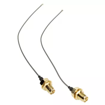 Cavo di segnale Akasa A-ATC01-150GR 0,15 m nero, oro