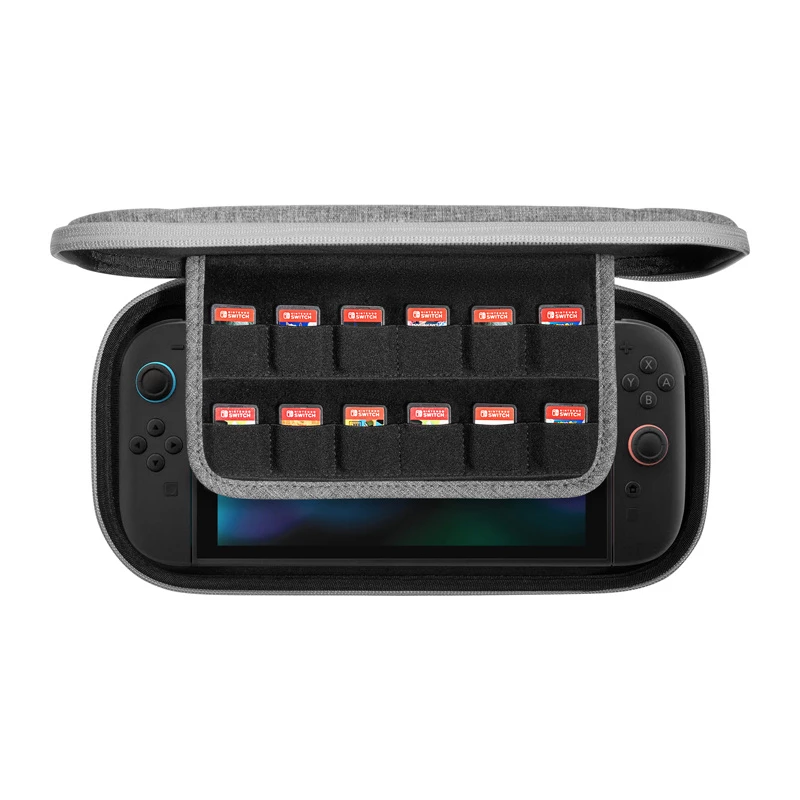 Custodia protettiva Tomtoc FancyCase-G05 per Nintendo Switch 2, grigio