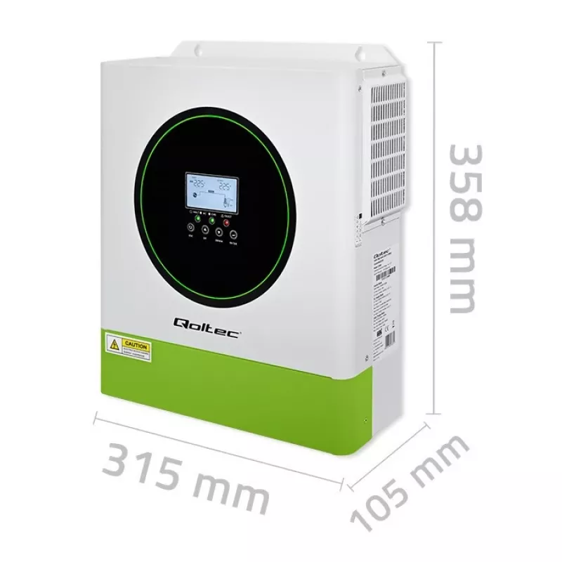 Inverter solare ibrido off-grid 3500W, Wi-Fi