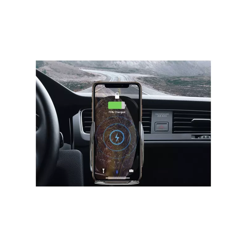 Supporto per smartphone e tablet TECHNISAT SmartCharge 3 — supporto universale con funzione di ricarica integrata (modello 76-4977-00)