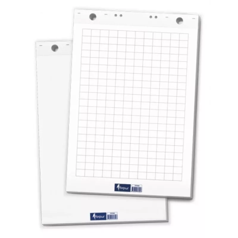 Blocchi di carta per flipchart 60x85 cm, a quadretti, 50 fogli