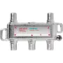 axing SVE04001 - splitter di segnale - 75 Ohm - 5 - 2400 MHz - argento - 1x F-Type - 4x F-Type