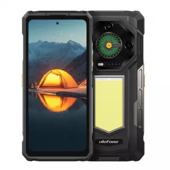 Smartphone robusto UleFone Armor 33 5G 6,3 pollici – 12 GB RAM, 512 GB di memoria, nero
