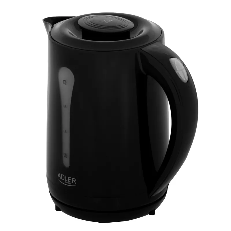 Adler Bollitore | AD 1244 | elettrico | 1850 W | 2,5 L | plastica | base girevole 360° | nero