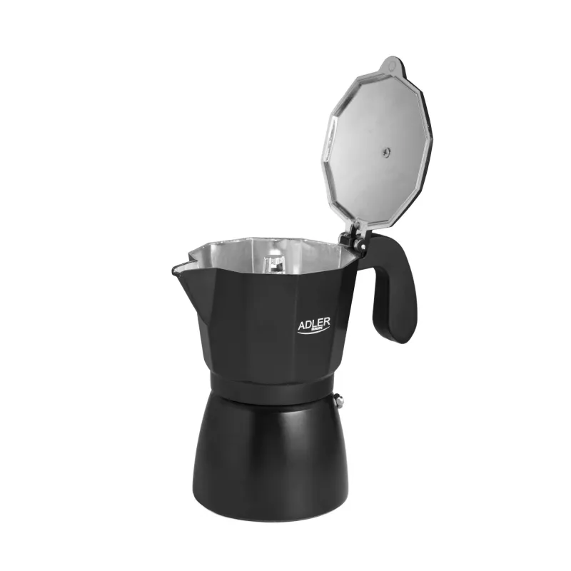 Macchina per espresso Adler AD 4421 — pompa 15 bar, corpo nero