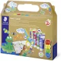 Colore a dita Staedtler 61 C2 lavabile blu verde giallo