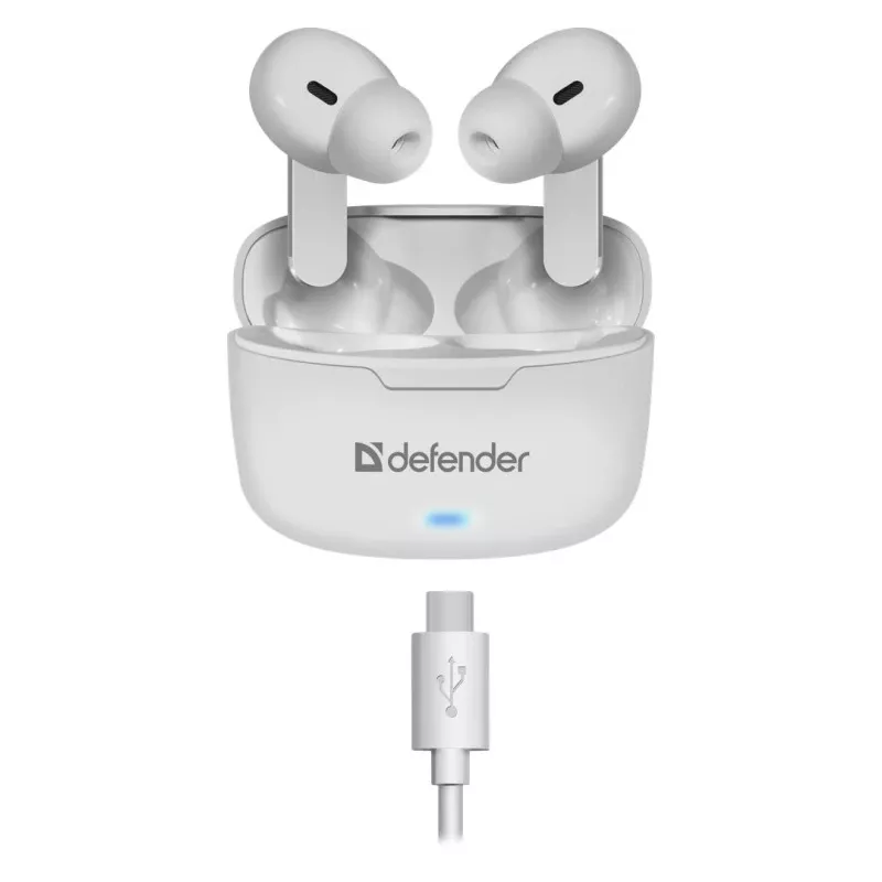 Cuffie Bluetooth Defender TWINS 903, bianche