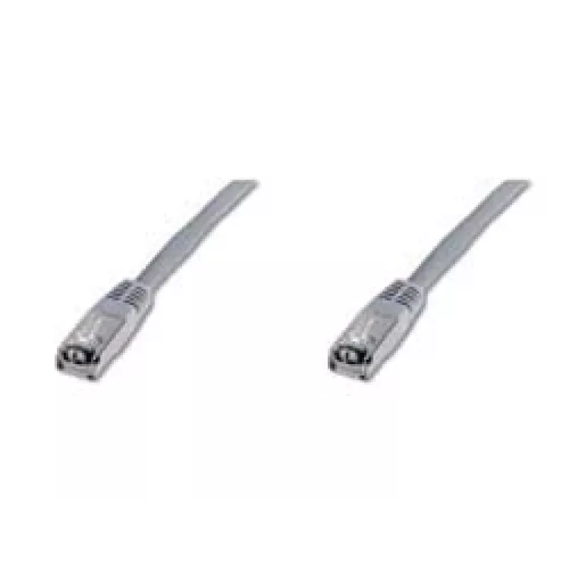 Cavo di rete Digitus CAT 5e SF/UTP cavo patch RJ-45 Cat5e 10m grigio