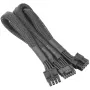 Thermaltake AC-063-CN1NAN-A1 sdoppiatore di cavo, nero, maschio/maschio, 600 mm