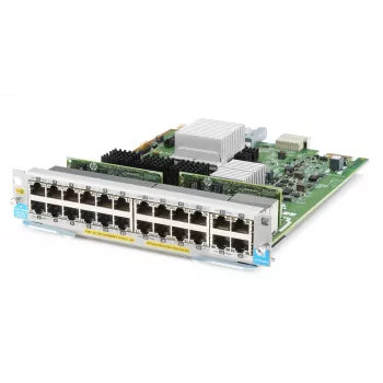 HPE - Serie Aruba - Modulo di espansione - Gigabit Ethernet (PoE+) x 20 + 1/2.5/5/10GBase-T (PoE+) x 4