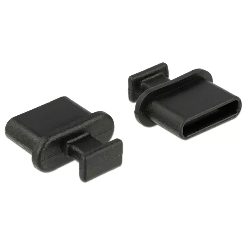 Cappuccio di protezione per connettore femmina DeLOCK 64013 USB Type-C nero