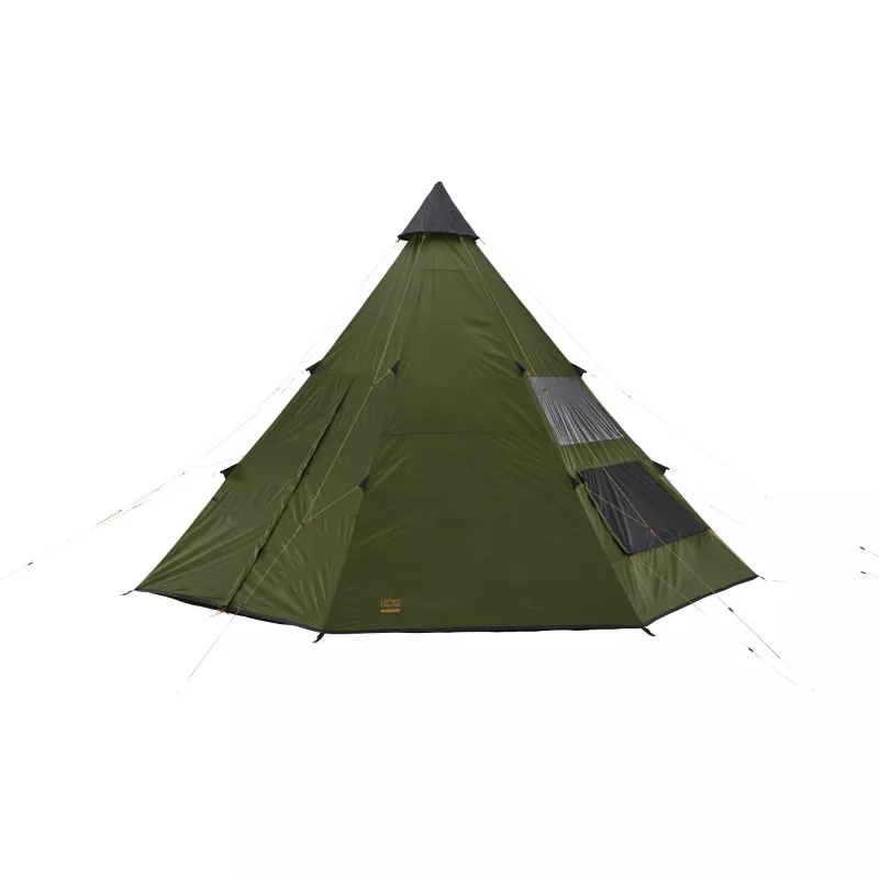 Tenda Grand Canyon nero FALLS 8 8P oliv — tenda da campeggio per 8 persone