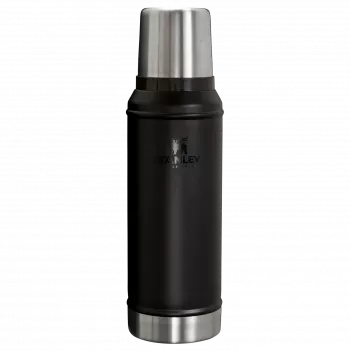 Borraccia termica STANLEY Legendary Classic 0,94 L, nero, doppia parete isolata sottovuoto