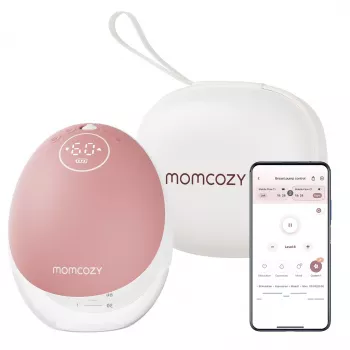Tiralatte Momcozy M9 Single rosso 150ml