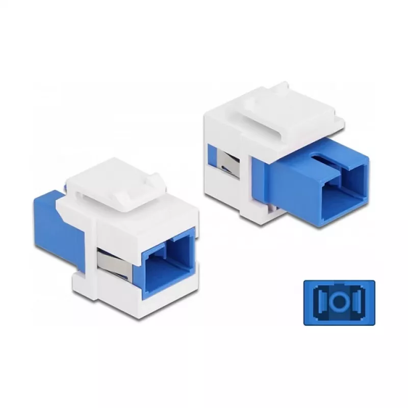 Modulo keystone connettore femmina SC simplex a connettore femmina SC simplex DeLOCK