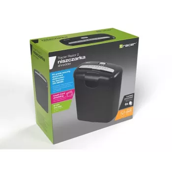 Tracer Razor 2 distruggidocumenti taglio a strisce 70 dB nero