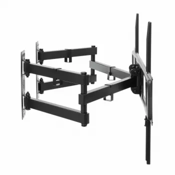 Supporto da parete per TV ART AR-85 per televisori 32–70 pollici, fino a 45 kg, inclinabile -15–5°, orientabile 45°, estensione 118–622 mm, VESA 75x75–600x400