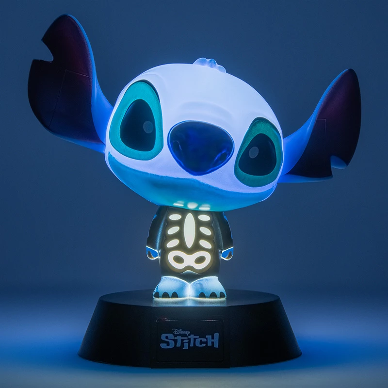 Lampada da tavolo Paladone Stitch Skeleton Icon Light – luce notturna a figura