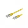Cavo patch CAT 5e Wentronic Goobay, F/UTP, giallo, 50 m - mix rame CCA (50869)