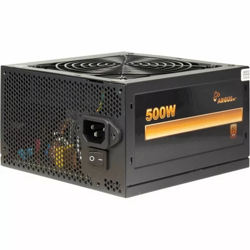 Inter-Tech ArgusNT BPS-500 alimentatore 500 W 20+4 pin ATX ATX nero