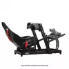 Cockpit da racing Next Level Racing F-GT Elite Lite Wheelplate Edition altezza regolabile compatibile con setup Formula e GT