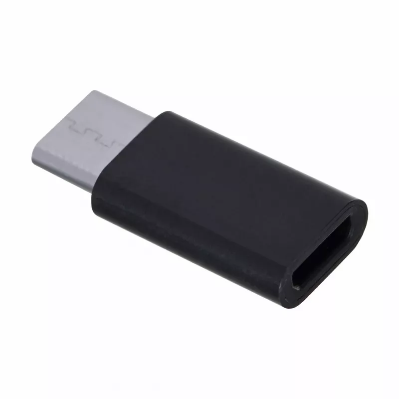 Savio AK-31 / B adattatore cavo/interfaccia di genere Micro USB USB 3.1 Type-C nero