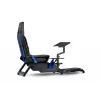 Cabina per simulatore di volo Next Level Racing Boeing Commercial Edition, dettagli blu