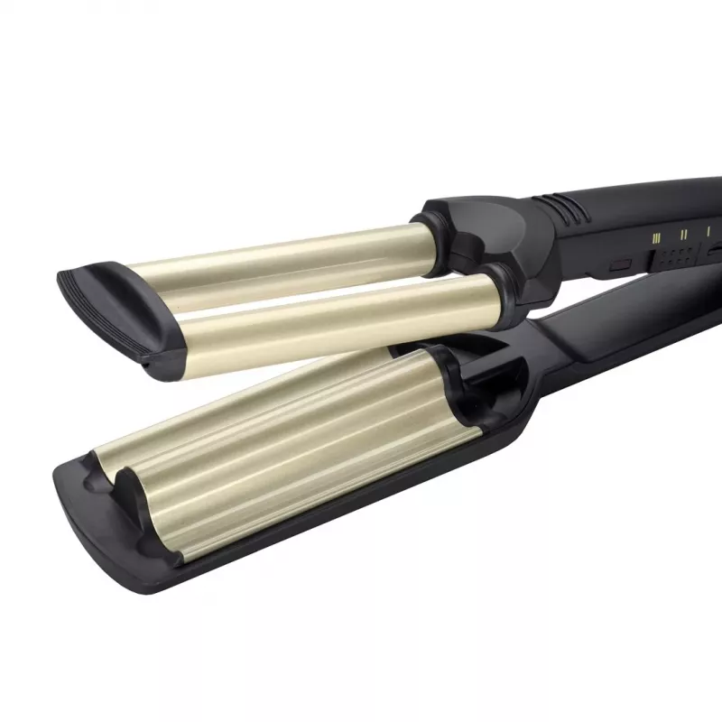 BaByliss C260E EasyWaves ferro texturizzante Warm Black, Silver 70,9 (1,8 m)