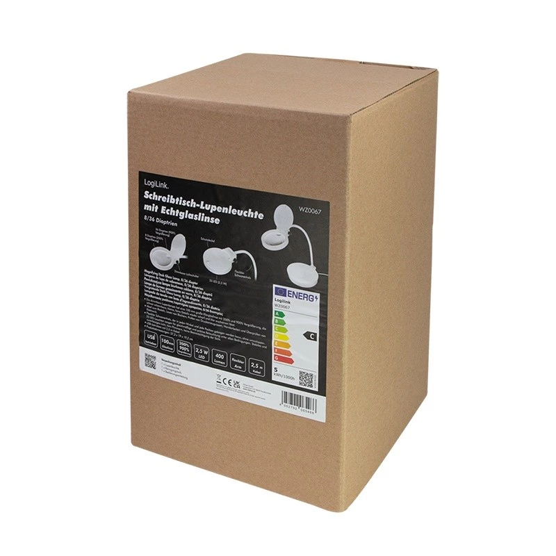 Lente d'ingrandimento con supporto, 8 e 36 diottrie
