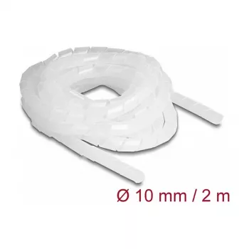Spirale flessibile DeLOCK 2 m x 10 mm trasparente