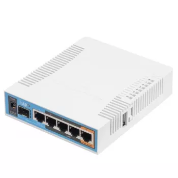 Mikrotik hAP ac 500 Mbit/s bianco Power over Ethernet (PoE)