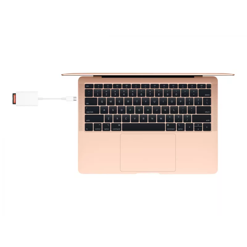 Lettore di schede Apple MW653ZM/A USB 2.0 Type-C bianco compatibile SD