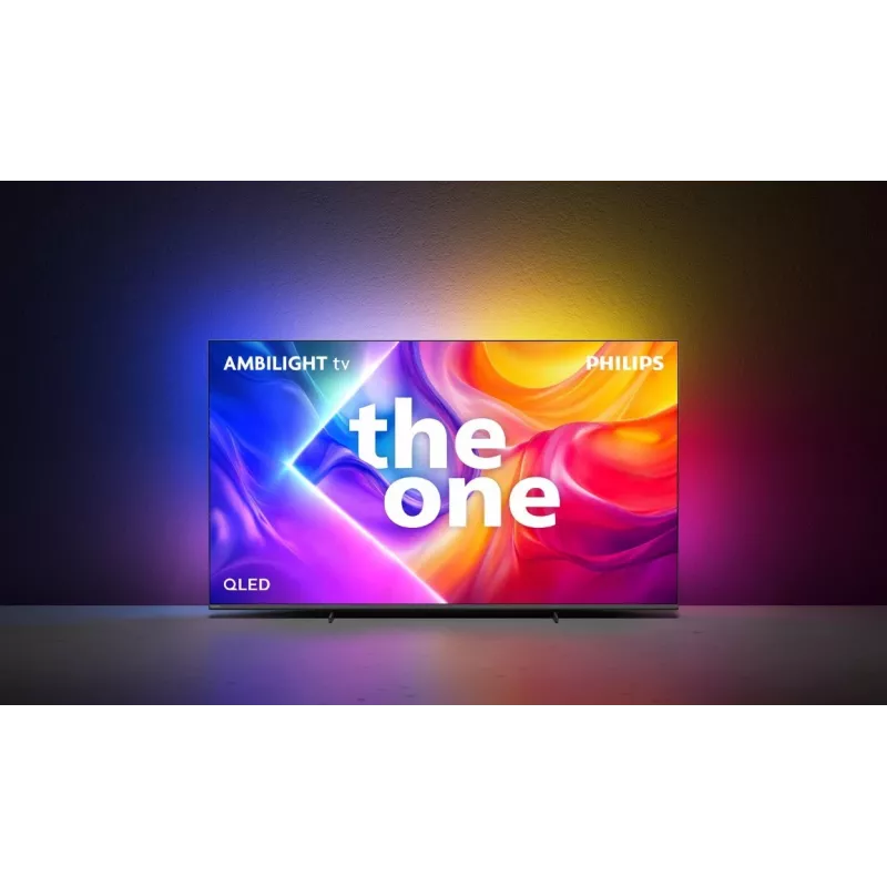 TV Philips 75PUS9010 75 pollici 4K UHD QLED nero, classe di efficienza energetica E